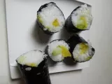 Recette Sushi au radis & concombre recette végétarienne