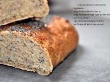 Recette Pain de seigle aux pavots