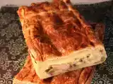 Recette Feuilleté au jambon, aux champignons et à l’emmental