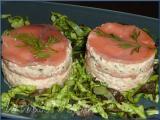 Recette Millefeuille de saumon au crabe