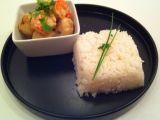 Recette Sauté de crevettes au lait de coco et citron vert