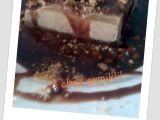 Recette Glace semifreddo au café, sauce choco, amandes caramélisées