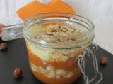 Recette Parmentier de potimarron, poulet, mascarpone et noisettes