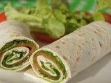 Recette Wrap de noël