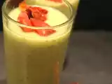 Recette Velouté de courgette au chorizo