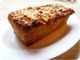 Recette Gateau de pain perdu, pomme et cannelle.