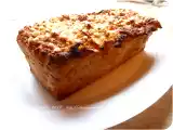 Recette Gateau de pain perdu, pomme et cannelle.