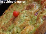 Recette Gâteau aux courgettes et au cottage cheese