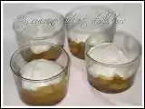Recette Pommes caramélisées et sa mousse de fromage blanc