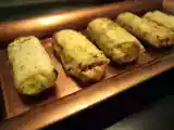 Recette Nems de poulet chèvre et miel