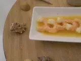 Recette Crevettes marinées à l'orange