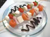 Recette Brochettes apéritives improvisées