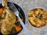 Recette Curry au poulet, au potimarron et à la cacahuète