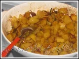 Recette Pomme de terre au curry et à l'oignon