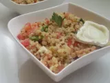 Recette Salade de quinoa saumon et chèvre