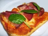 Recette Pizza coppa mozarella