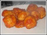 Recette Boulettes de dinde aux olives et emmental