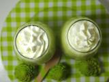 Recette Velouté courgettes, chou romanesco, gelée de salade et chantilly au tabasco