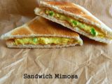 Recette Sandwich mimosa