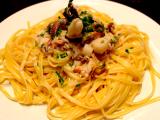 Recette Linguines aux fruits de mer et feuille de combava