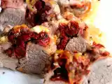 Recette Filet mignon farcit à la mozzarella et tomates séchèes
