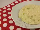 Recette Risotto courgettes et vache qui rit.