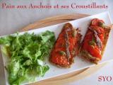 Recette Pain provençal aux anchois et ses croustillants, du petit bistro