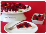 Recette Panna cotta au l'ait d'amande et aux fruits rouges