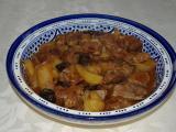 Recette Tajine d'agneau aux fruits secs