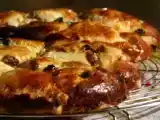 Recette Bonshommes au sucre et aux raisins secs ( cougnous )