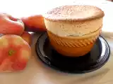 Recette Financier soufflé aux pêches