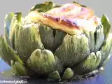 Recette Coeur d'artichaut et son oeuf mollet