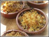 Recette Crumble cerise et chocolat