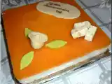 Recette Entremet nougat abricot