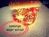 Recette Hamburger weight watcher