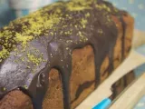 Recette Cake noisettes, pistache et chocolat