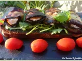 Recette Bruschetta aux aubergines à la plancha