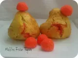 Recette Muffins coeur fraise tagada
