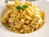 Recette Plat de pâtes, poulet et tomate séchées