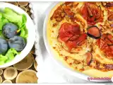 Recette Pizza figue/gorgonzola/parme/noix et fromage blanc 0%