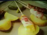 Recette Brochettes façon raclettes