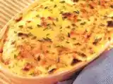 Recette Gratin d'œufs et de jambon