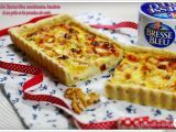 Recette Quiche bresse bleu, cranberry, lardon et noix