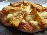 Recette Torti-pizza chèvre jambon et potatoes