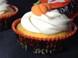 Recette Cupcakes au potiron, glaçage fluff