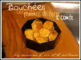 Recette Bouchées aux carottes, pomme de terre et comté