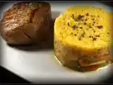 Recette Fenouil, carotte, crumble de lentilles corail & pavé de rumsteck