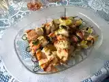 Recette Brochettes de saumon et de pétoncles au bbq