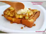 Recette Brioche perdue aux pommes et speculoos