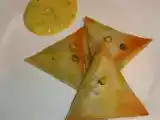 Recette Samossas au crabe et pistaches